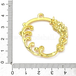 Ocean Theme Alloy Open Back Bezel Pendants&nbsp;PALLOY-F321-03G