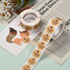 1 Inch Thank You Stickers&nbsp;DIY-WH0156-87C