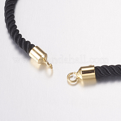 Nylon Twisted Cord Bracelet Making&nbsp;MAK-F019-04G