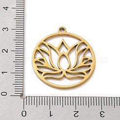 Ion Plating(IP) 304 Stainless Steel Pendants&nbsp;STAS-M323-52G