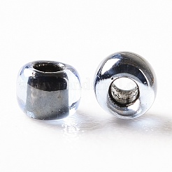 TOHOラウンドシードビーズ  日本製シードビーズ  （クリスタルネイビーブルーの裏地付き光沢362)個  11/0  2.2mm  穴：0.8mm  約50000個/ポンド&nbsp;SEED-TR11-0362