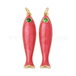 Brass Pendants&nbsp;KK-D019-29C-G