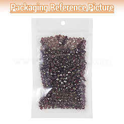 ピカソ ベーキングペイント ガラスシードビーズ  双円錐形  ゴールデンロッド  4~4.5x3.5~4mm  穴：0.9~1.2mm&nbsp;SEED-TA0001-62B
