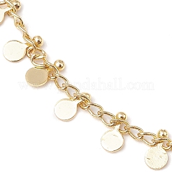 Handmade Brass Curb Chains & Cable Chains Slider Bracelets&nbsp;BJEW-JB11812-01
