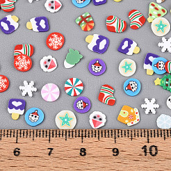 Handmade Polymer Clay Cabochons&nbsp;CLAY-N013-01B
