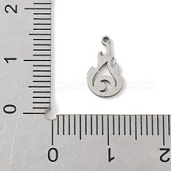 201 Stainless Steel Charms&nbsp;STAS-S174-18P
