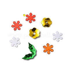 Christmas Theme Plastic Sequins Beads&nbsp;KY-C014-09