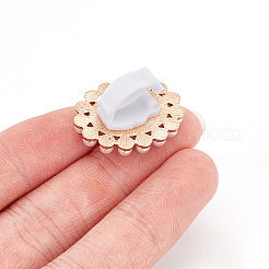 DIY Oval Shoes Buckle Clips Decoration Making Kit&nbsp;FIND-NB0004-22