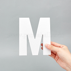 木製の手紙の装飾品  DIYクラフト用  室内装飾  文字.m  M：150x125x15mm&nbsp;WOOD-GF0001-15-13