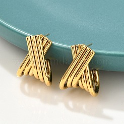 304 Stainless Steel Stud Earrings&nbsp;EJEW-M073-02G