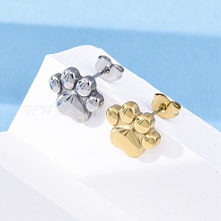 304 Stainless Steel Stud Earrings&nbsp;EJEW-C099-22G