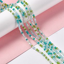 Electroplate Glass Beads Strands&nbsp;EGLA-S192-001A-B10