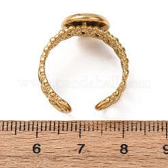 カーブチェーンの形状、304ステンレス鋼リング部品  ラウンドベゼルカップリングセッティング  イオンプレーティング（ip）  ゴールドカラー  11.5mm  18mm  トレイのサイズ：10mm&nbsp;STAS-P454-04B-G