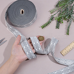 Vintage Jacquard Polyester Ribbon&nbsp;OCOR-WH0105-139B