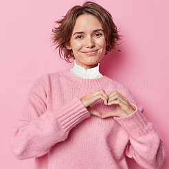 取り外し可能なコットンシャツ レディース つけ襟  ネックライントリム DIY 衣服アクセサリー  ホワイト  345x353x4mm&nbsp;DIY-WH20048-038