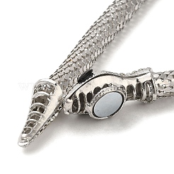 Alloy Popcorn Chain Necklaces&nbsp;LS-NJEW-Z020-01A-P