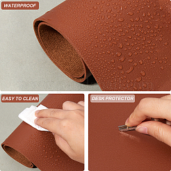 PU Leather Mouse Pad&nbsp;AJEW-WH20010-33A