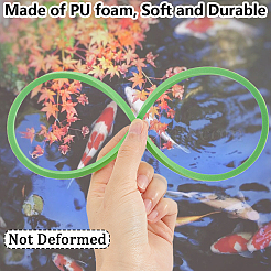 魚用EVAフォーム給餌リング 2色セット 2セット  ミックスカラー  90~205x5mm  5個/セット  1セット/色&nbsp;AJEW-CN0002-53