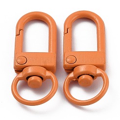 Zinc Alloy Baking Paint Swivel Snap Hooks Clasps&nbsp;X-PALLOY-H194-A