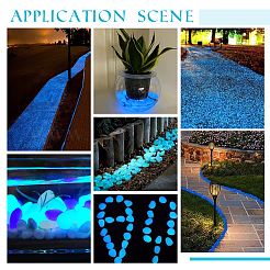 600Pcs 2 Style Plastic Luminous Cabochons&nbsp;DIY-BC0004-72