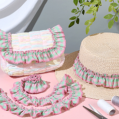 5Yards Polyester Ruffled Trimming&nbsp;DIY-PH0038-31A