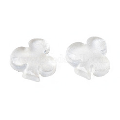 Spray Painted Transparent Resin Cabochons&nbsp;CRES-S302-61A