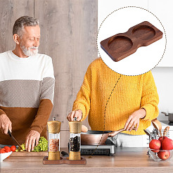 Wood Pepper Grinder Holder&nbsp;AJEW-WH0541-56