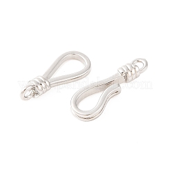 Brass Hook and S-Hook Clasps&nbsp;KK-U016-03P