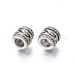 Rack Plating Alloy European Beads&nbsp;MPDL-N039-193