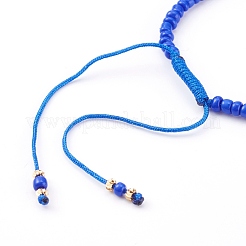Adjustable Nylon Cord Braided Bead Bracelets&nbsp;BJEW-JB06023-03