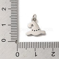 Halloween Sequins Brass Enamel Pendants&nbsp;LS-KK-A203-02P