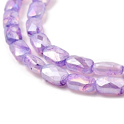 Imitation Jade Glass Beads Strands&nbsp;GLAA-P058-04A