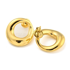 Ion Plating(IP) 304 Stainless Steel Stud Earrings for Women&nbsp;EJEW-A108-07G