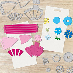 Carbon Steel Cutting Dies Stencils&nbsp;DIY-WH0309-1885