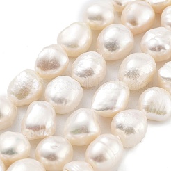 Natural Cultured Freshwater Pearl Beads Strands&nbsp;PEAR-P062-30B
