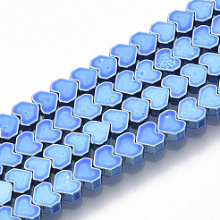 Electroplated Non-magnetic Synthetic Hematite Beads Strands&nbsp;G-S365-010A