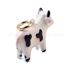 Printed Brass Pendants&nbsp;KK-CBA1A42-03G