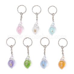 7 Pcs Luminous Acrylic Keychains&nbsp;KEYC-JKC01286