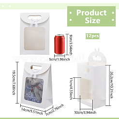 Rectangle Kraft Paper Gift Bags&nbsp;LS-ABAG-WH0038-27A-02