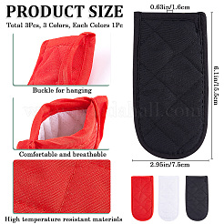 Polyester Resistant Pot Holder Sleeve Set&nbsp;AJEW-CP0008-62A