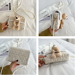 DIY Polycotton Braided Women's Crossbody Handbag Making Kits&nbsp;DIY-WH0349-353A