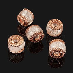 5Pcs Alloy European Beads&nbsp;MPDL-TADJ0001-02B