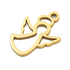 Ion Plating(IP) 201 Stainless Steel Pendants&nbsp;STAS-M015-06G