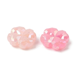 UV Plating Opaque Acrylic Beads&nbsp;OACR-G058-17F