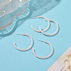 Hypoallergenic Bioceramics Zirconia Ceramic Ring Stud Earrings&nbsp;EJEW-Z023-01E
