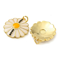 Rack Plating Brass Micro Pave Cubic Zirconia Pendants&nbsp;KK-Z063-45G