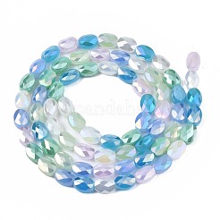 Electroplate Glass Beads Strands&nbsp;EGLA-S194-17E