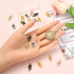 20Pcs 5 Colors Tibetan Style Alloy Pendants&nbsp;FIND-YW0008-50