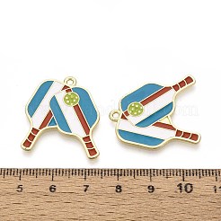 Alloy Enamel Sports Pendants&nbsp;ENAM-T022-72G