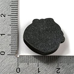 ハロウィーンテーマの不透明樹脂デコデンカボション  大釜  20x19x8mm&nbsp;RESI-E057-01H